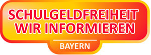 Schulgeldfreiheit Bayern Button